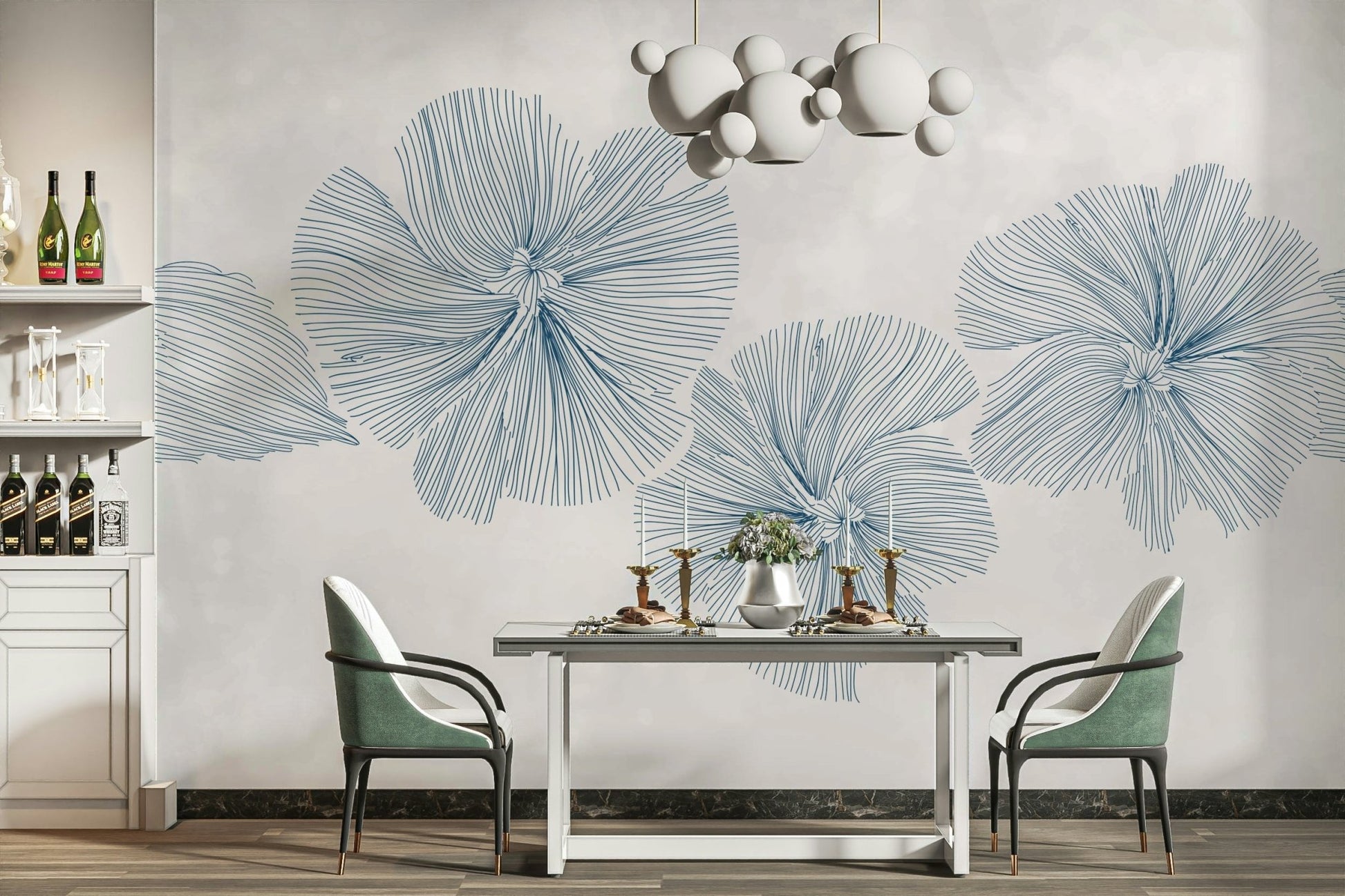 The image has a calm, tranquil mood.

