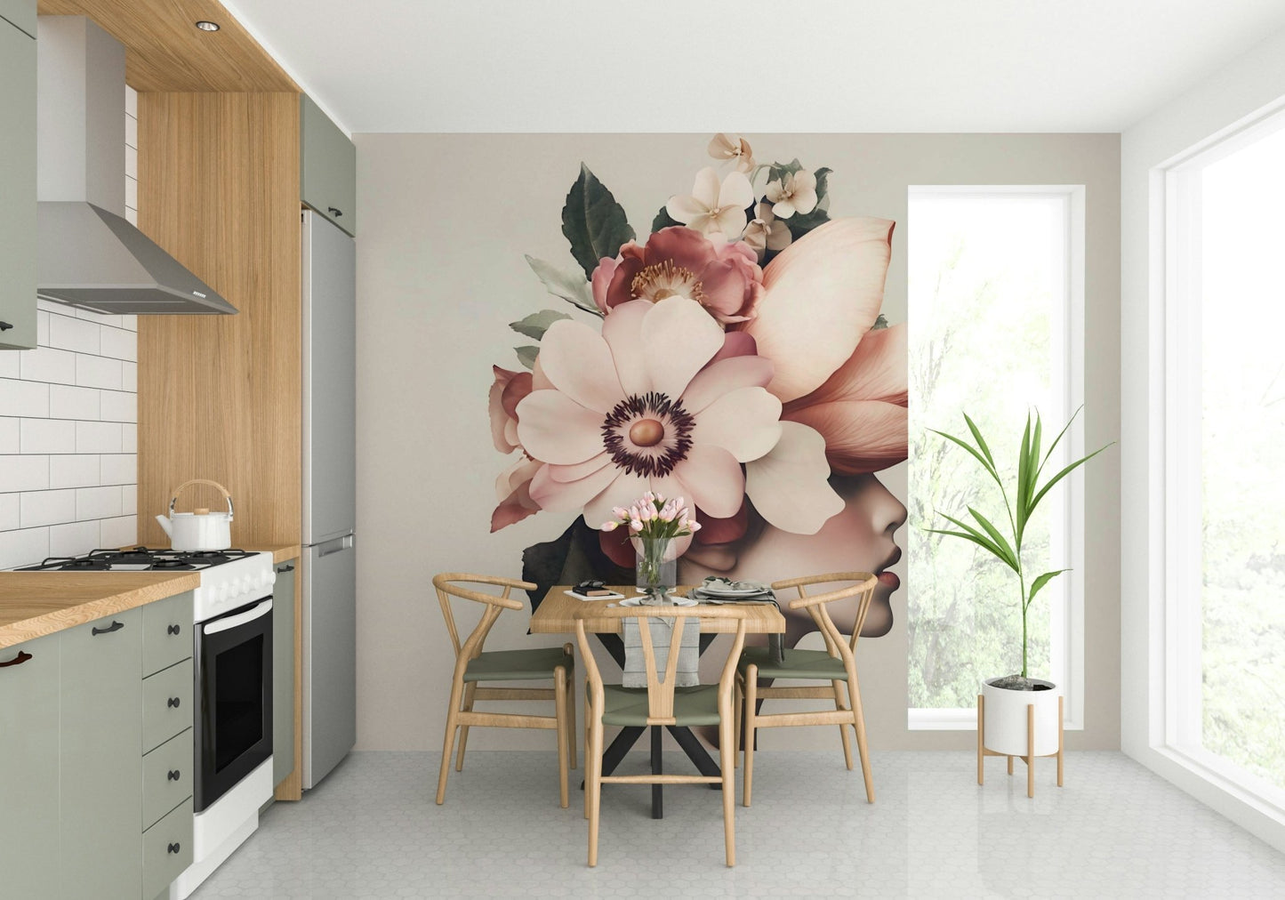 Wallpaper for walls with a unique, artistic feel

