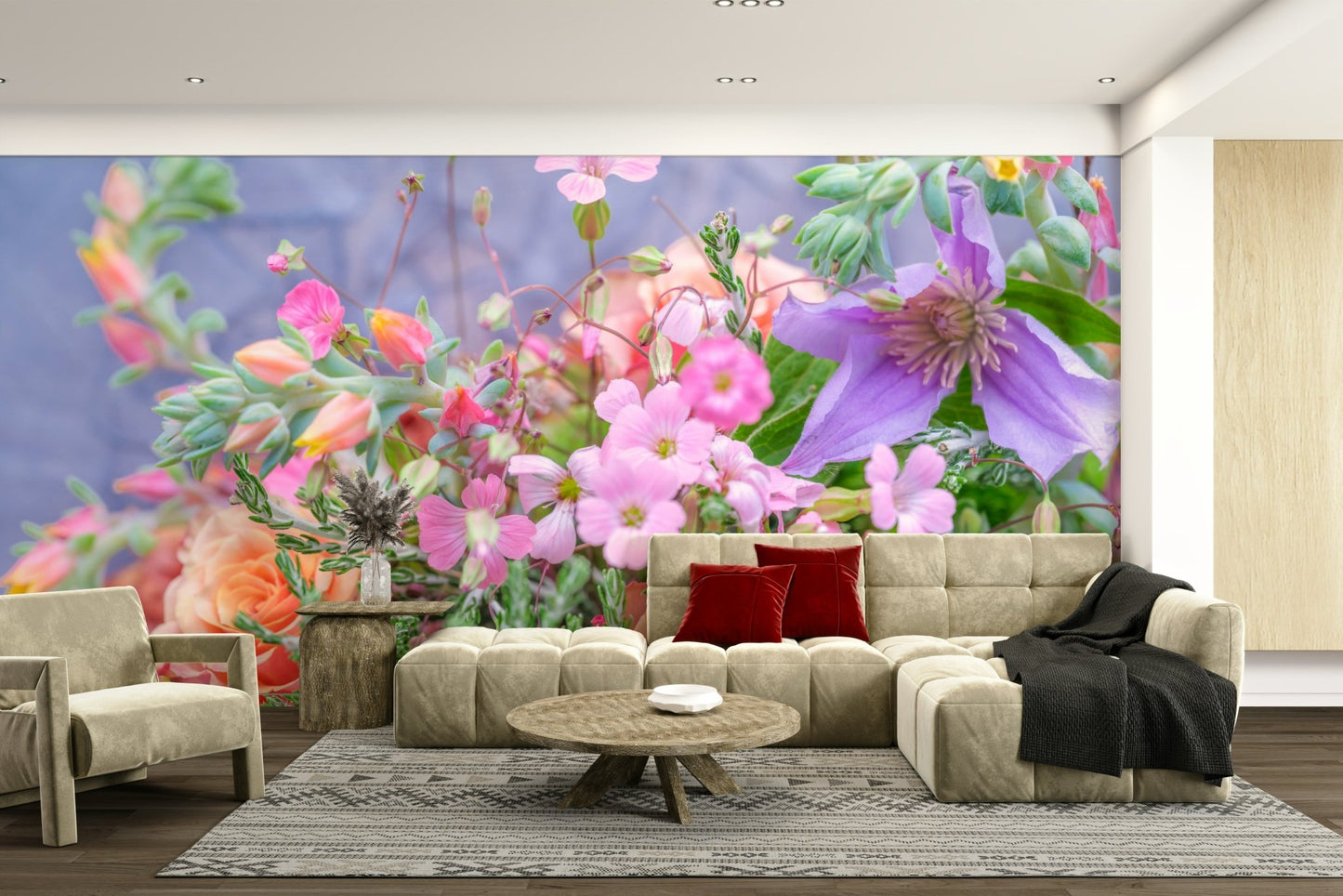 The colors are rich and bold.

