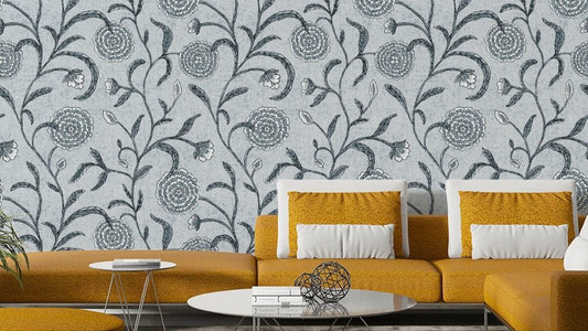 Calming botanical print
