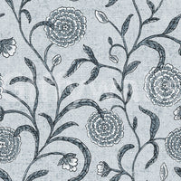 Tranquil flower pattern mural
