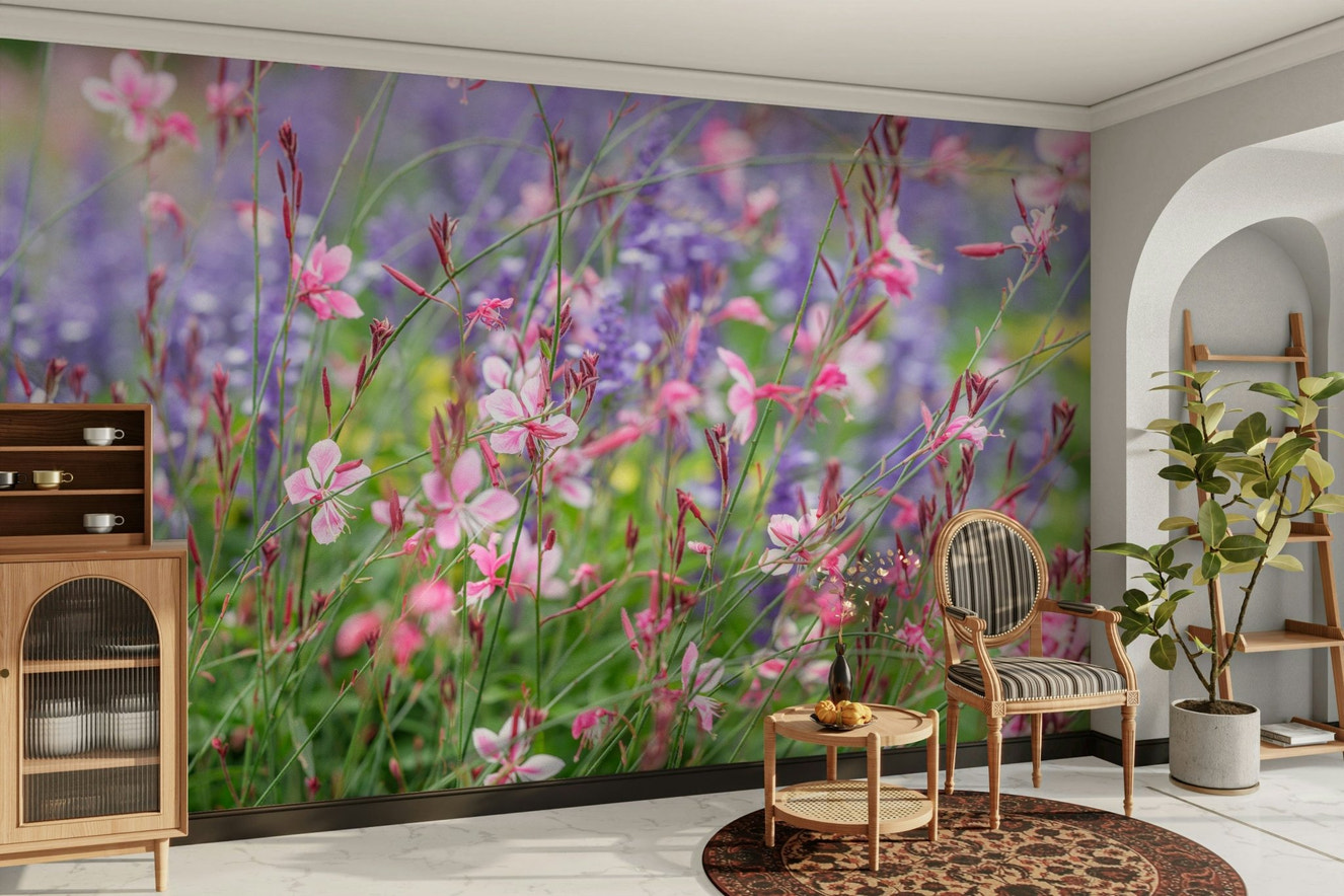 Picture of Floral Symphony Elegance Wall Mural
