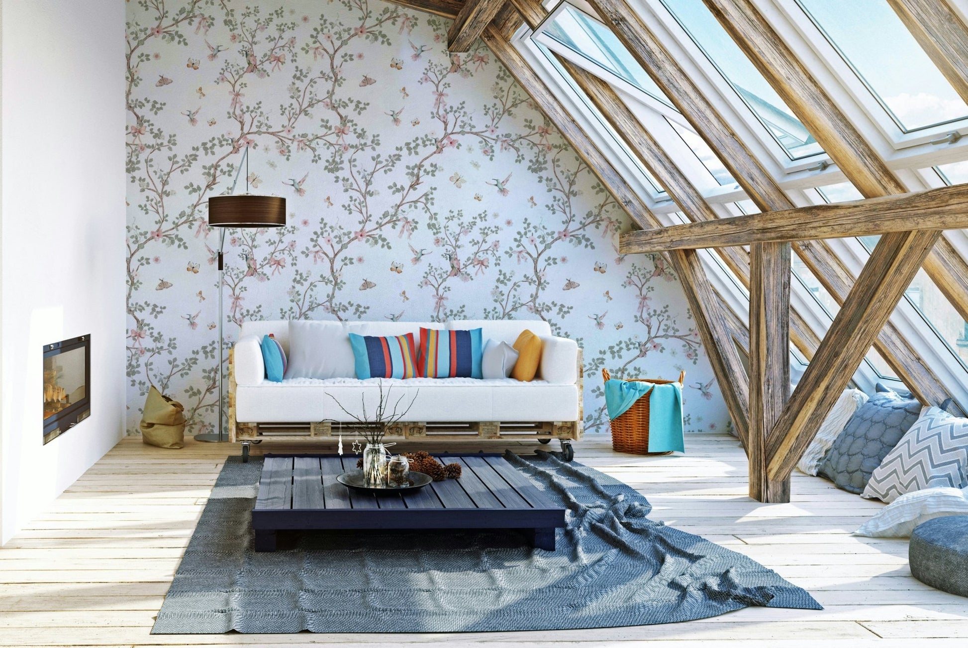 Inviting and sophisticated aesthetic.

