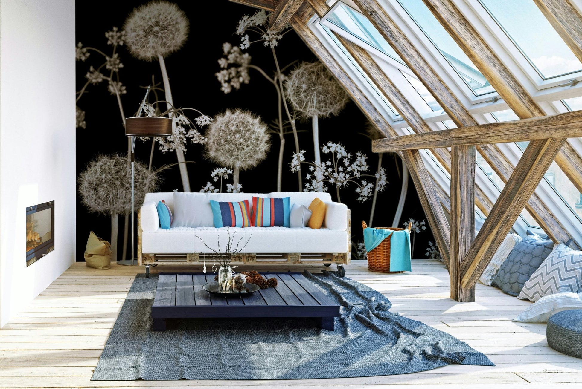 Serene nature-themed wallpaper.

