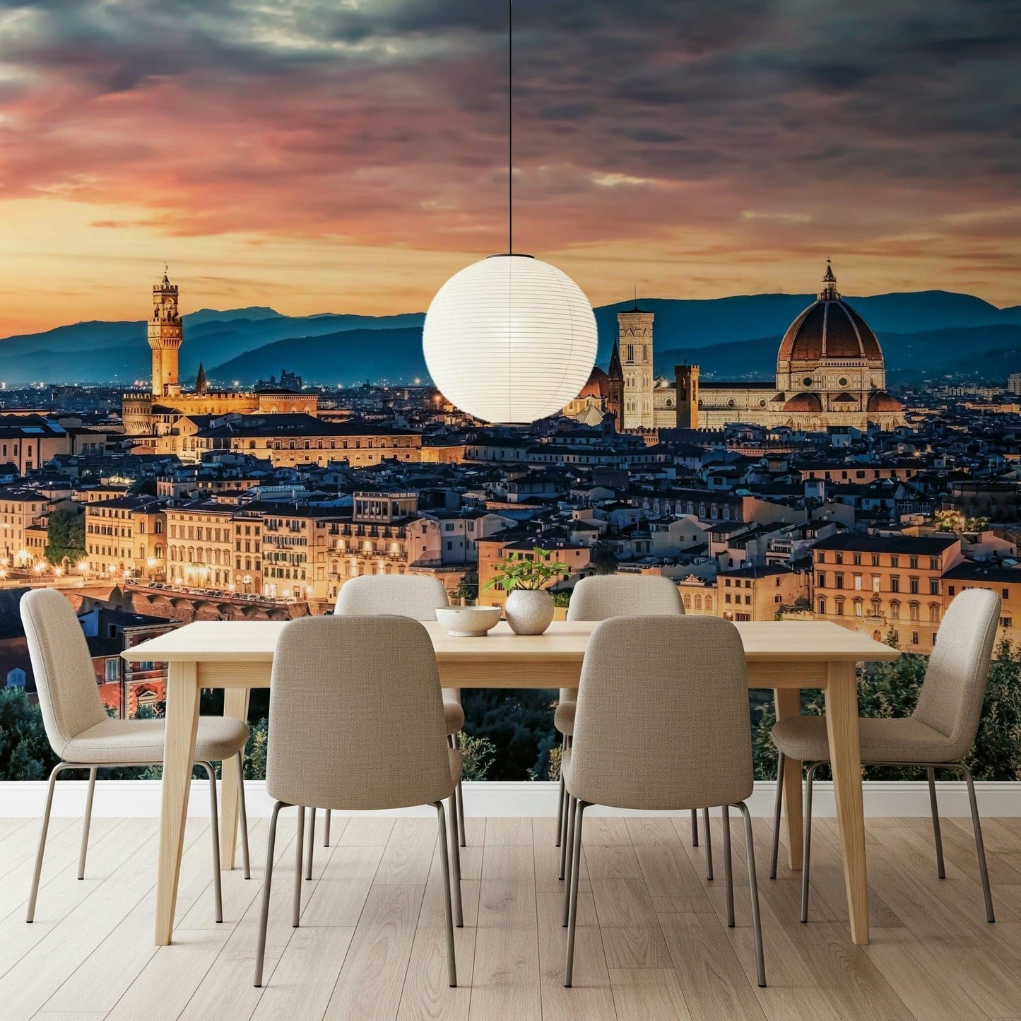 Florence Twilight Wall Mural