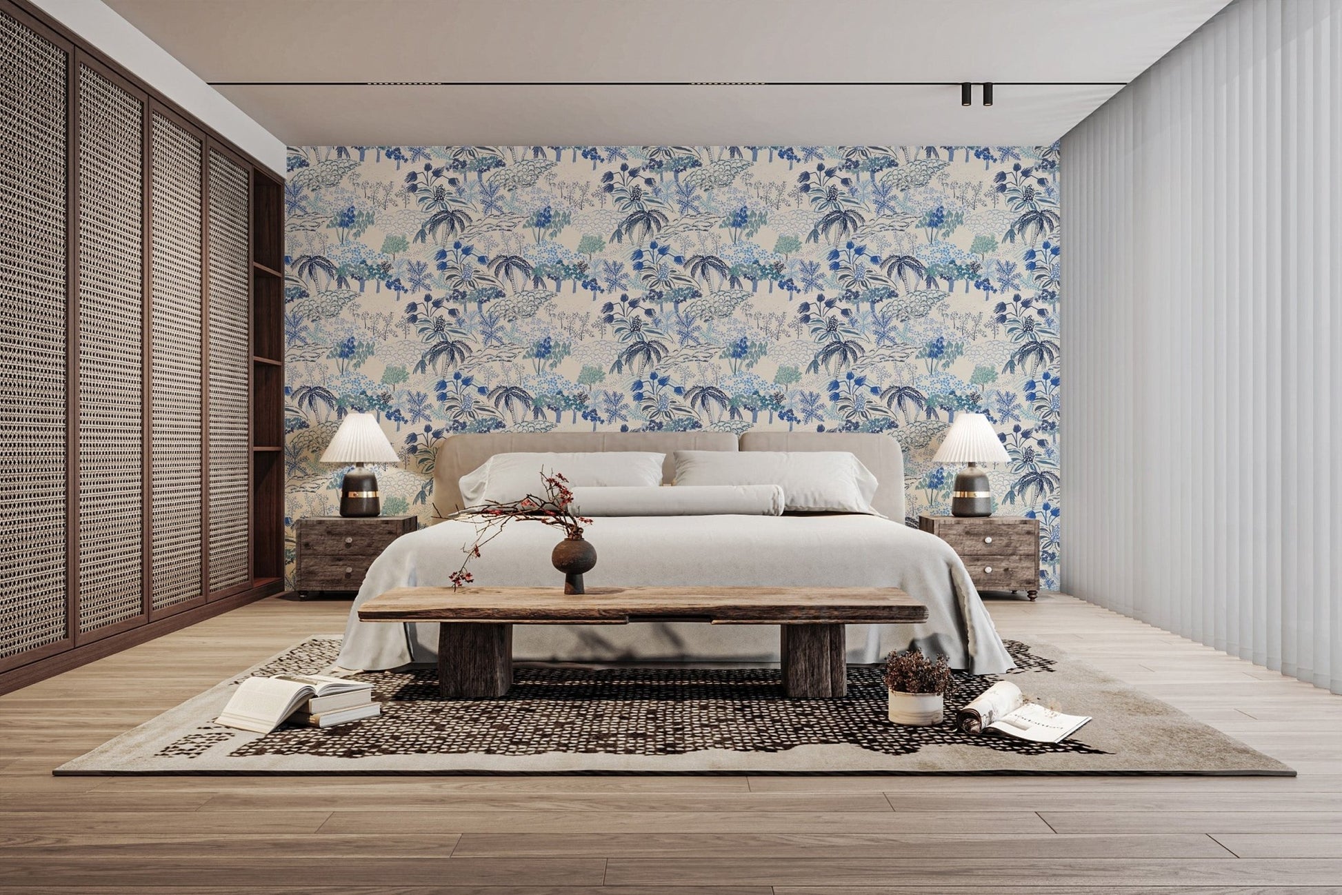 Classic fresco wallpaper with Florentine details AN70