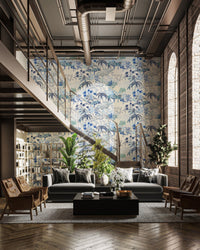 Florentine fresco wallpaper for modern decor AN70