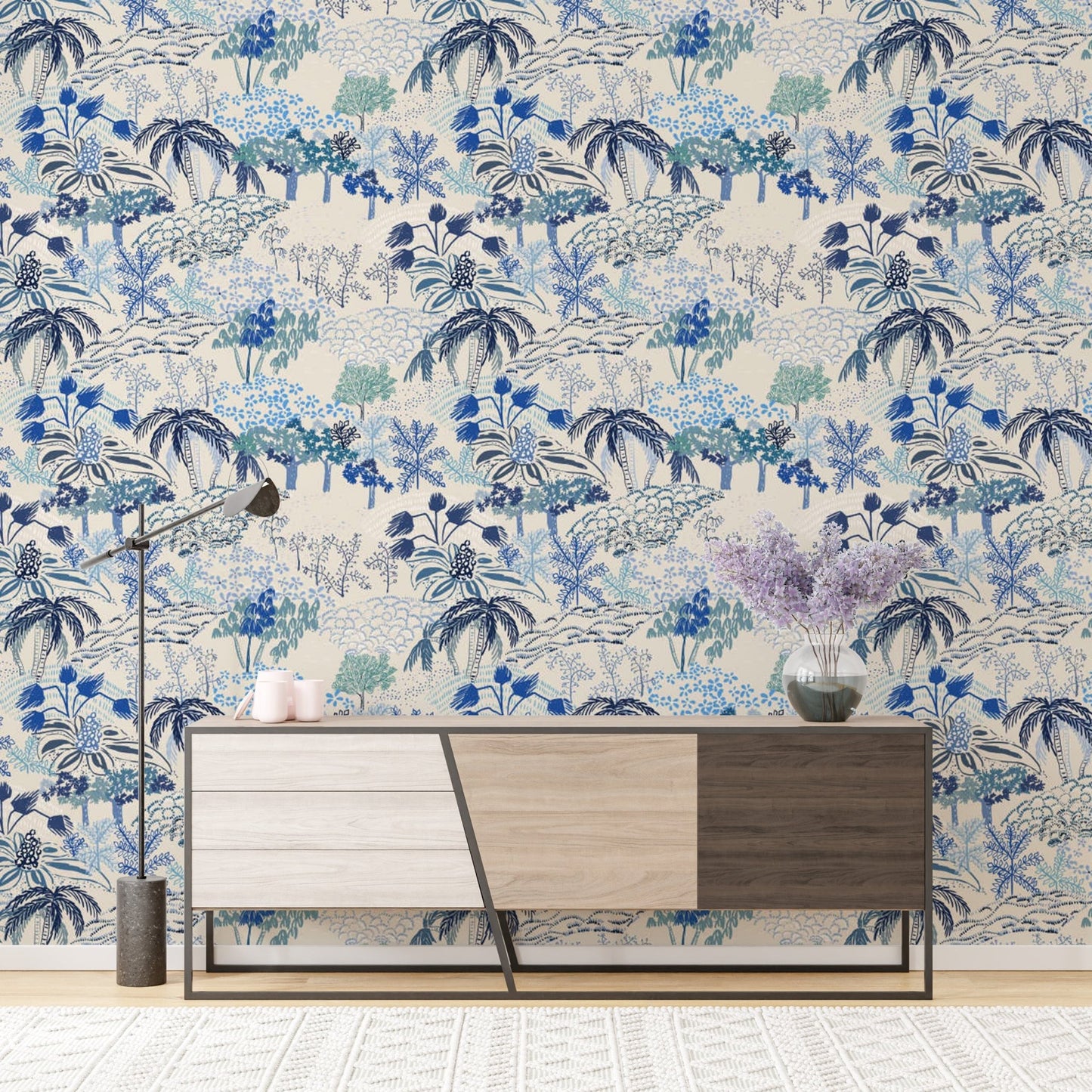 Chic fresco wallpaper with Florentine charm AN70