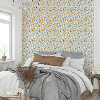 Flow and Bloom swirling floral wallpaper
 GD139
