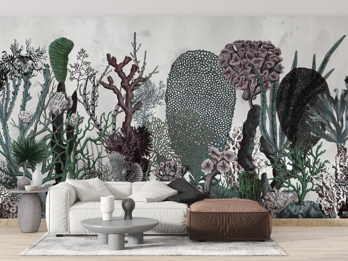 Flowers & Plant Wallpaper Mural

