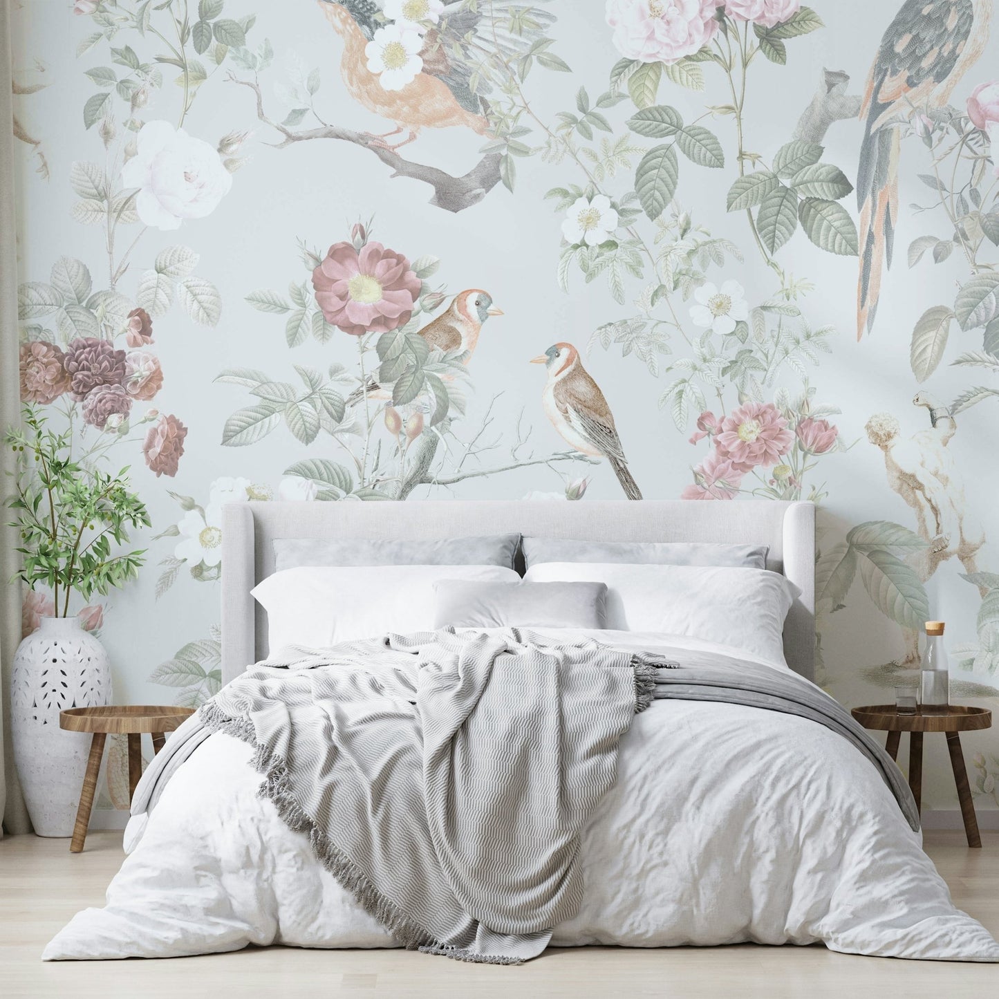 Graceful petals wall mural print

