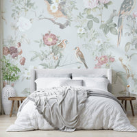 Graceful petals wall mural print


