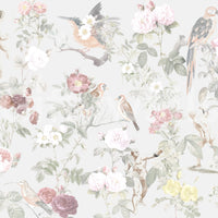 Wall mural with blooming flowers








