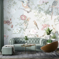Romantic floral art for walls


