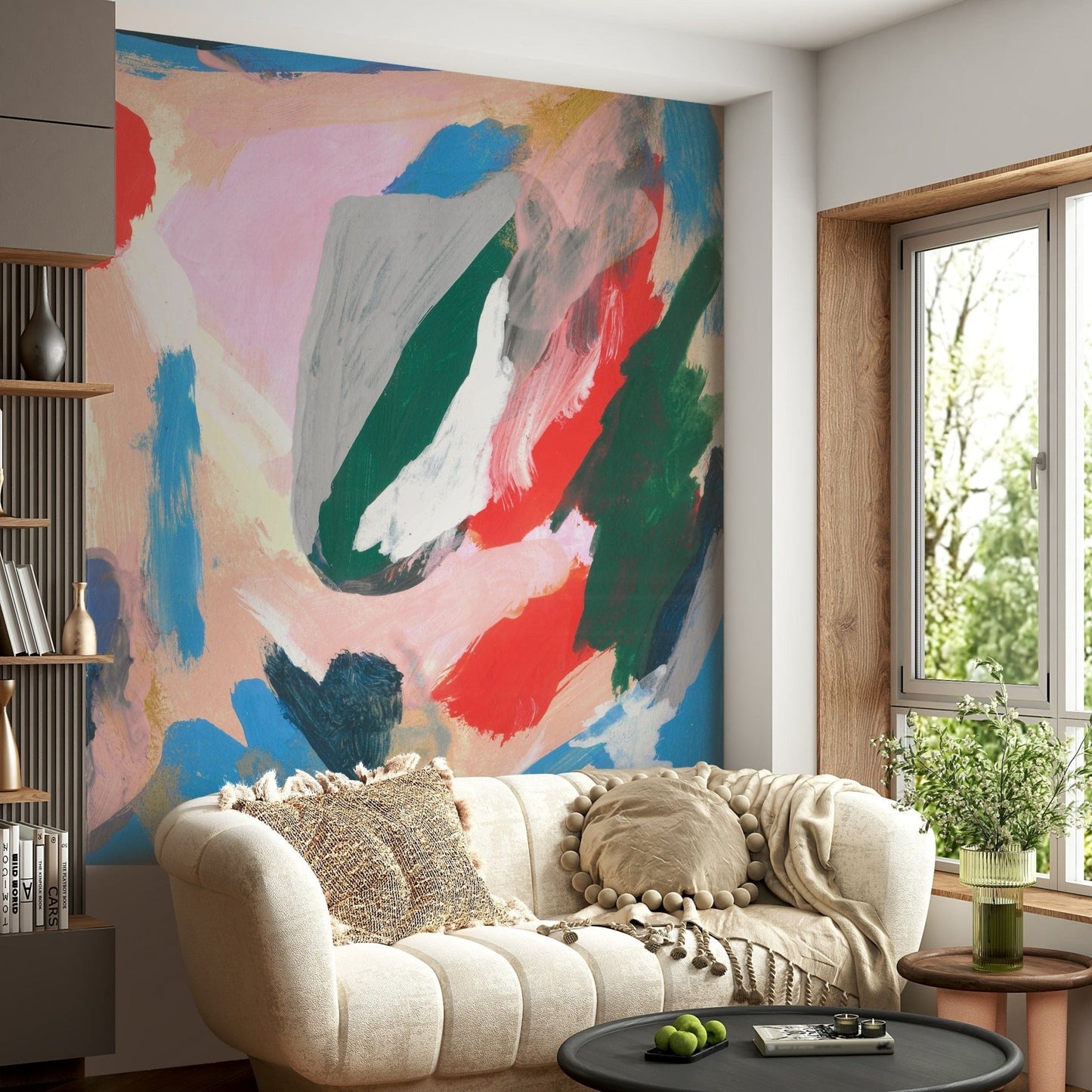 Fluid Forms Wall Mural