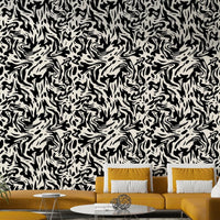 High-quality image of the fluid shapes wallpaper

