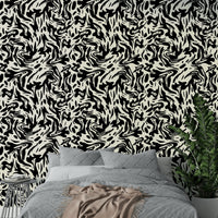 Close-up of a soft, abstract shapes pattern

