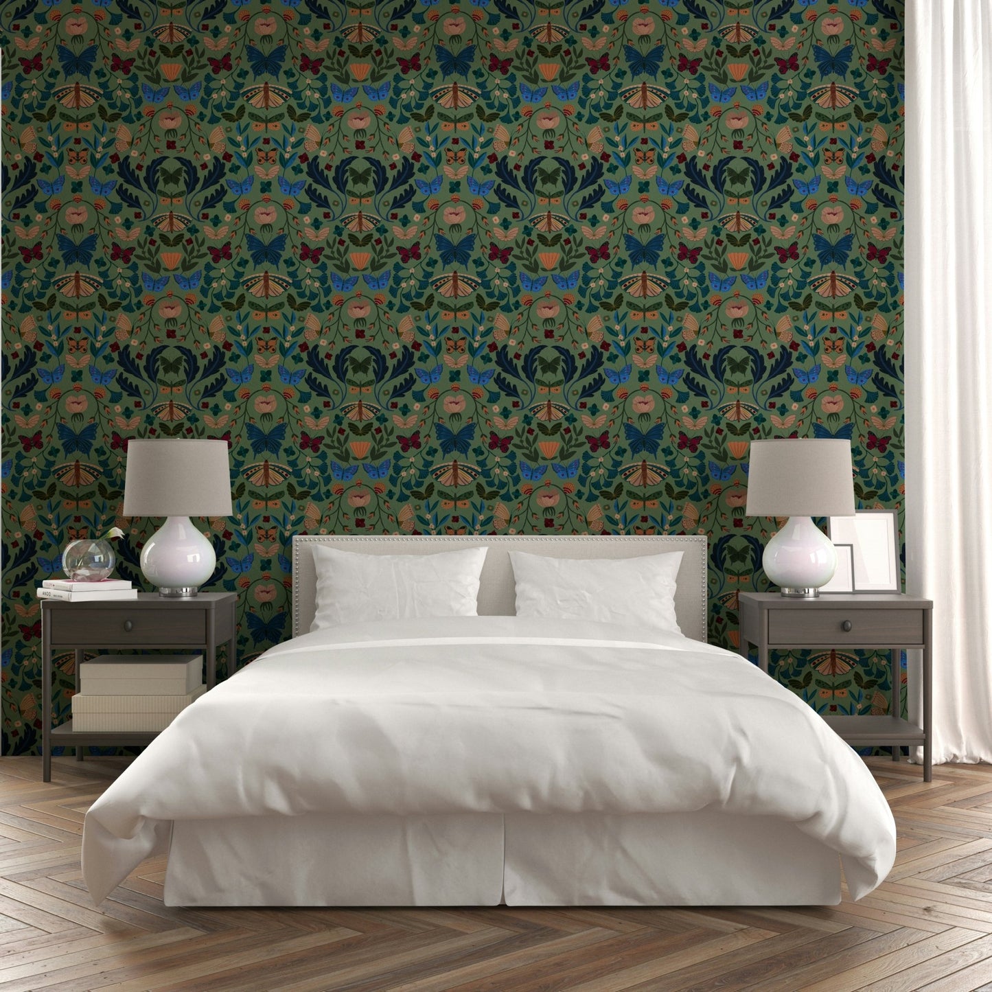 Mural wallpaper with gentle motion GD808

