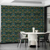 Soft floral and butterfly wallpaper GD808

