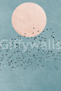 The texture appears smooth and artistic, like a painting or detailed illustration.
