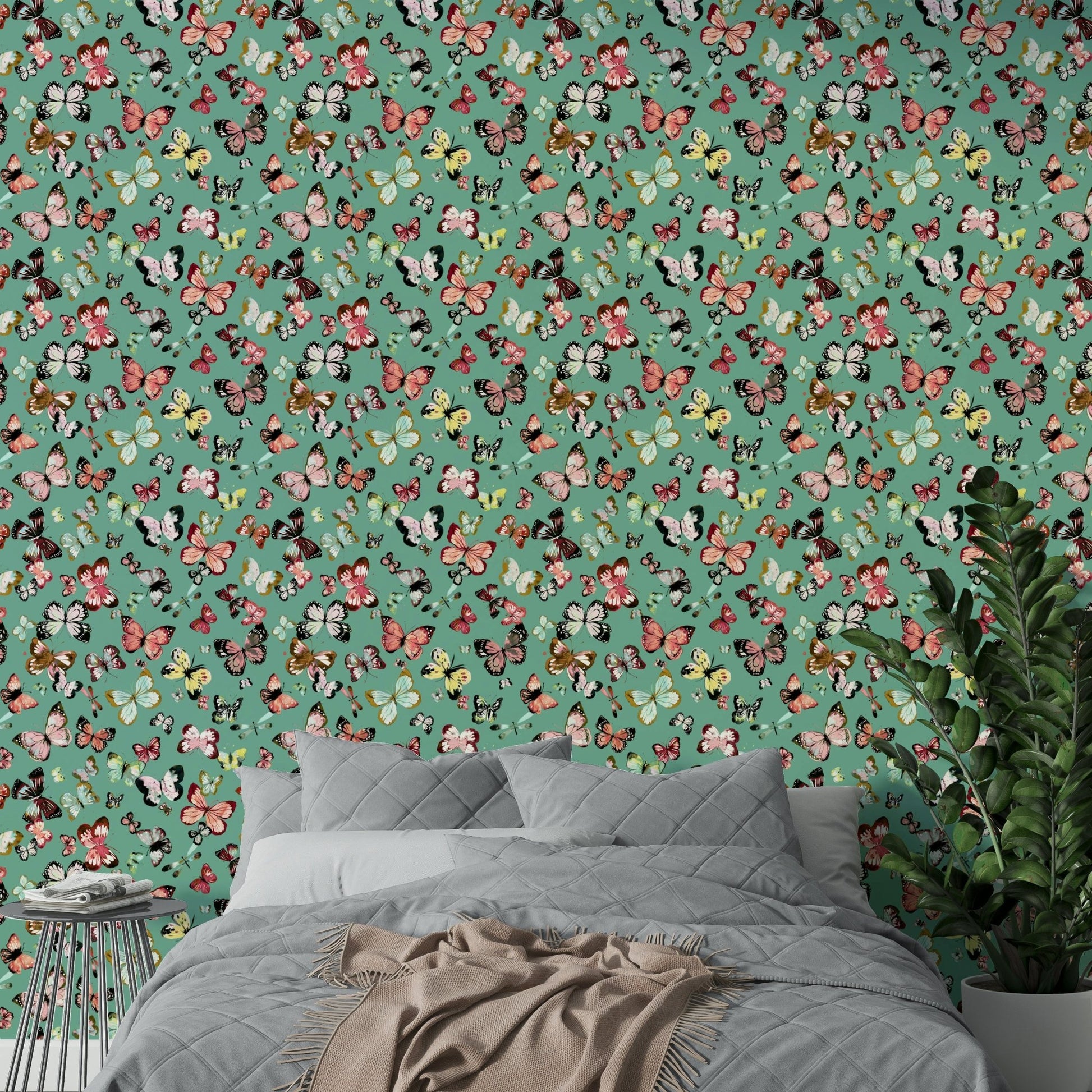 Flying butterfly print design, GD862