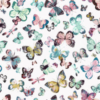 Nursery butterfly wall design


