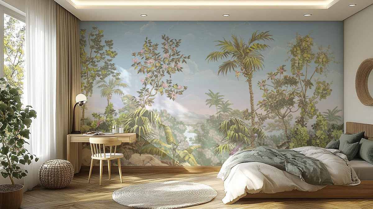 Misty Rainforest Wall Mural B488
