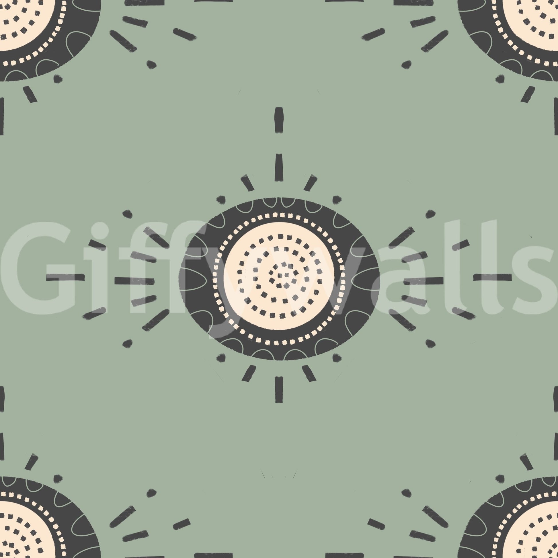 Organic floral mural wallpaper for cozy rooms


