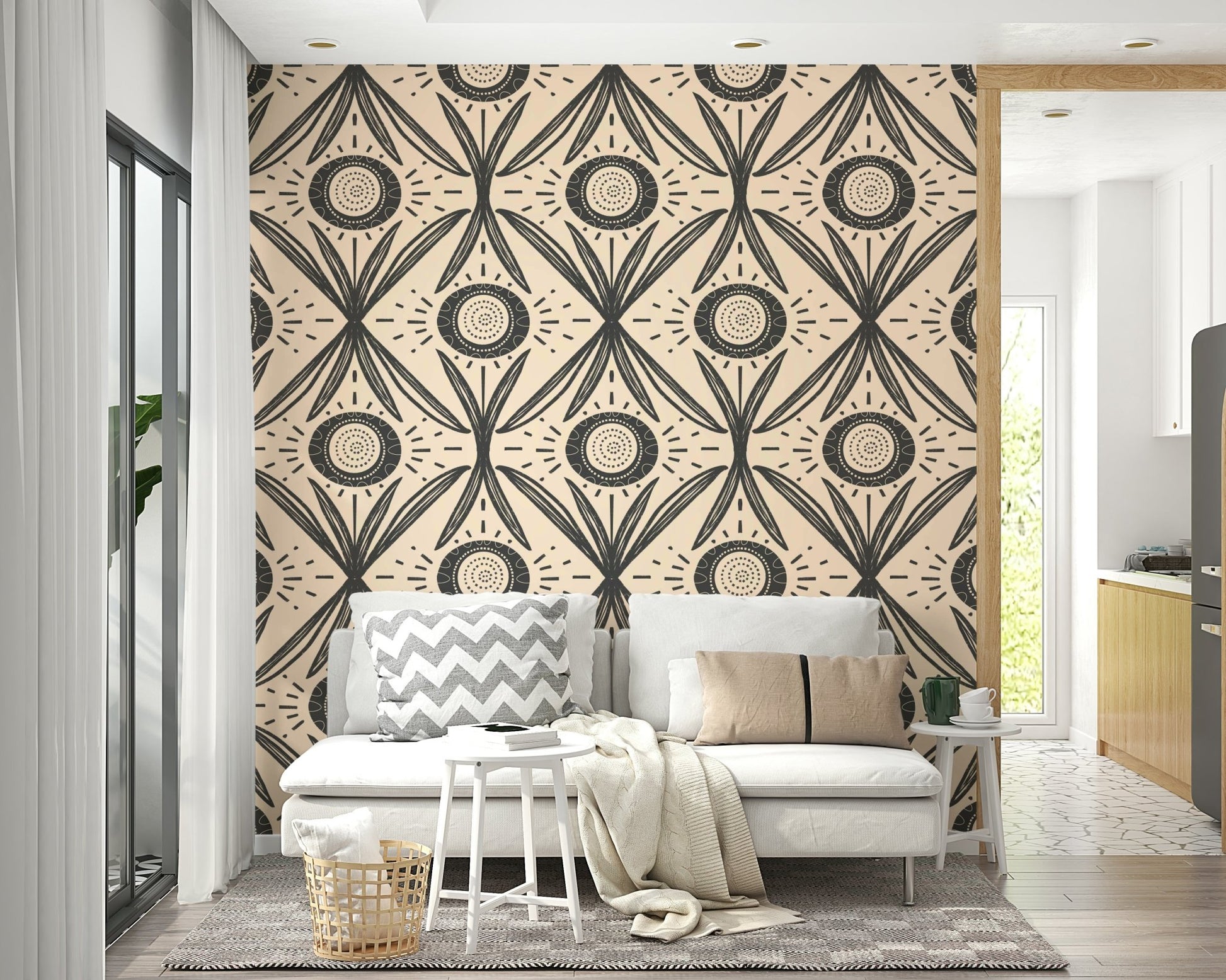 Wallpaper for walls with expressive style
