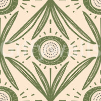 Farmhouse-inspired wallpaper with floral detail, GD2421