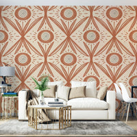 Wallpaper for walls with cottage style
