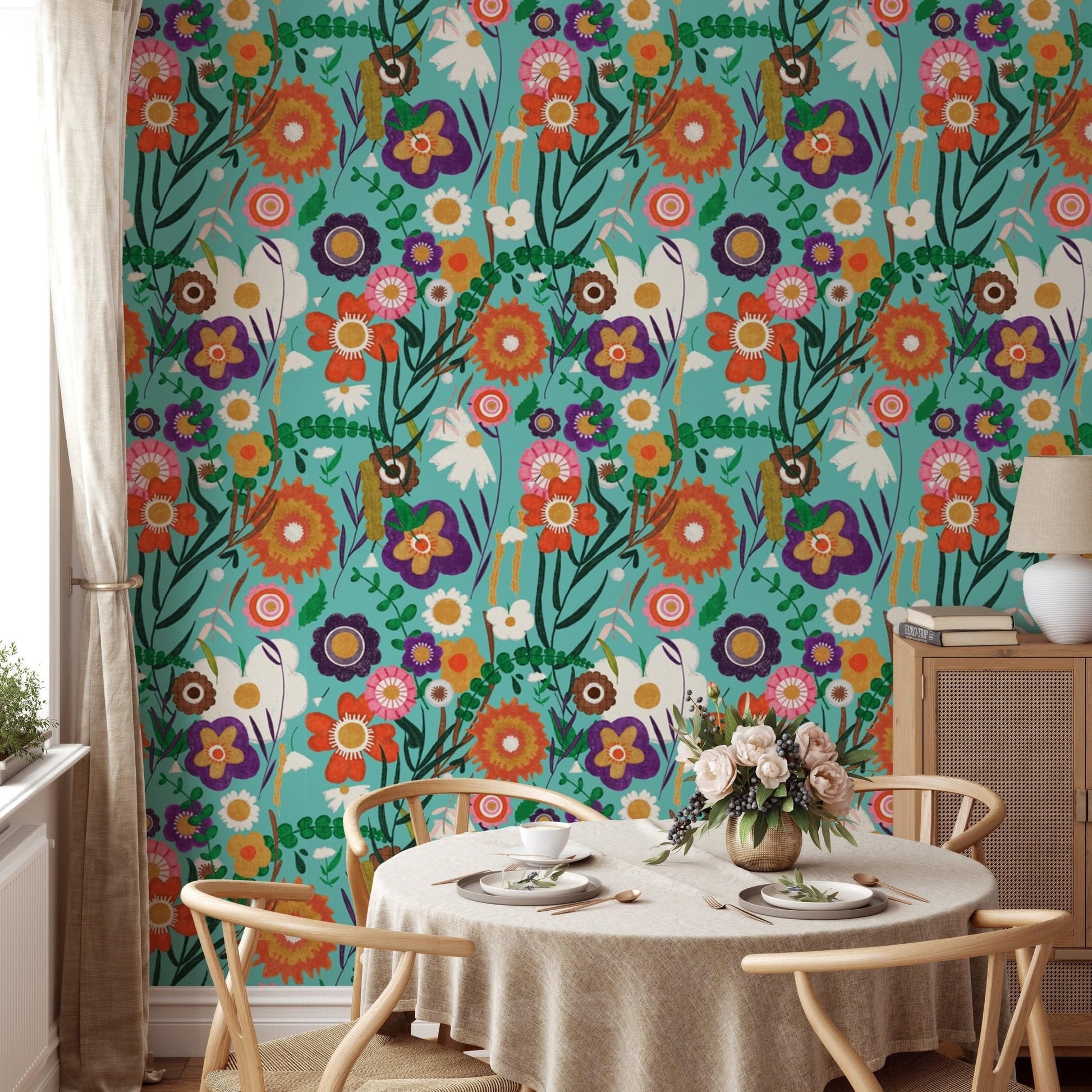 Unique spring floral patterns for wall décor, SUSCT84