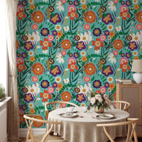 Unique spring floral patterns for wall décor, SUSCT84