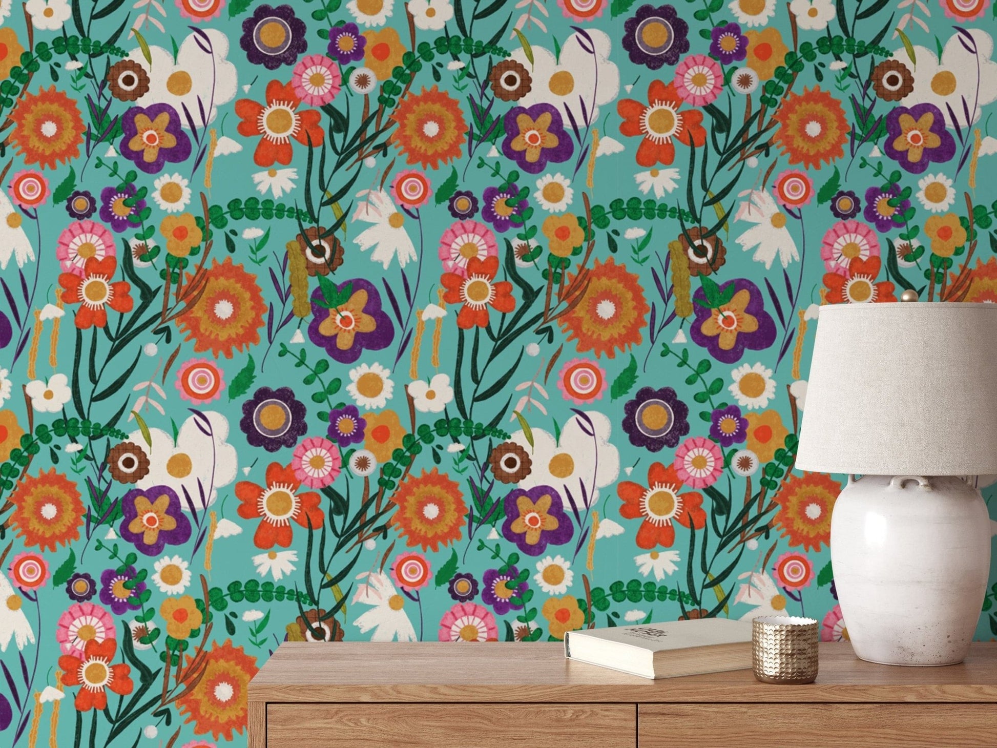 Folk-style murals for a cozy and vibrant home, SUSCT84