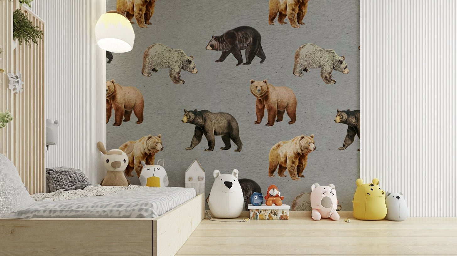 Mural wallpaper for nursery or playroom


