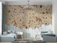 A classic forest creature wallpaper for walls., GD5108
