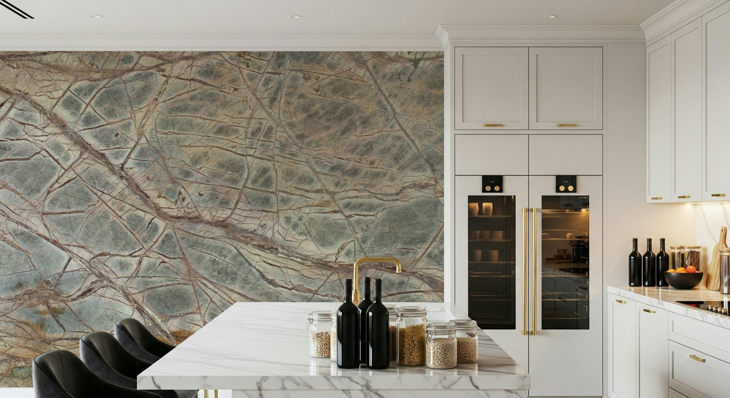 Forest Floor Marble Wall Mural -2579764