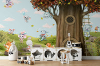 The style is artistic and reminiscent of an illustrated children's book.
