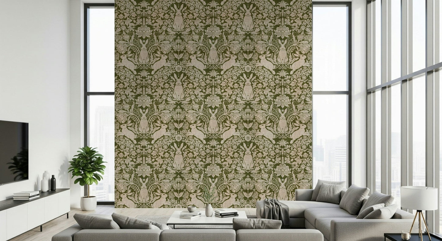 An artistic soft focus landscape mural on scenic wallpaper., GD5828