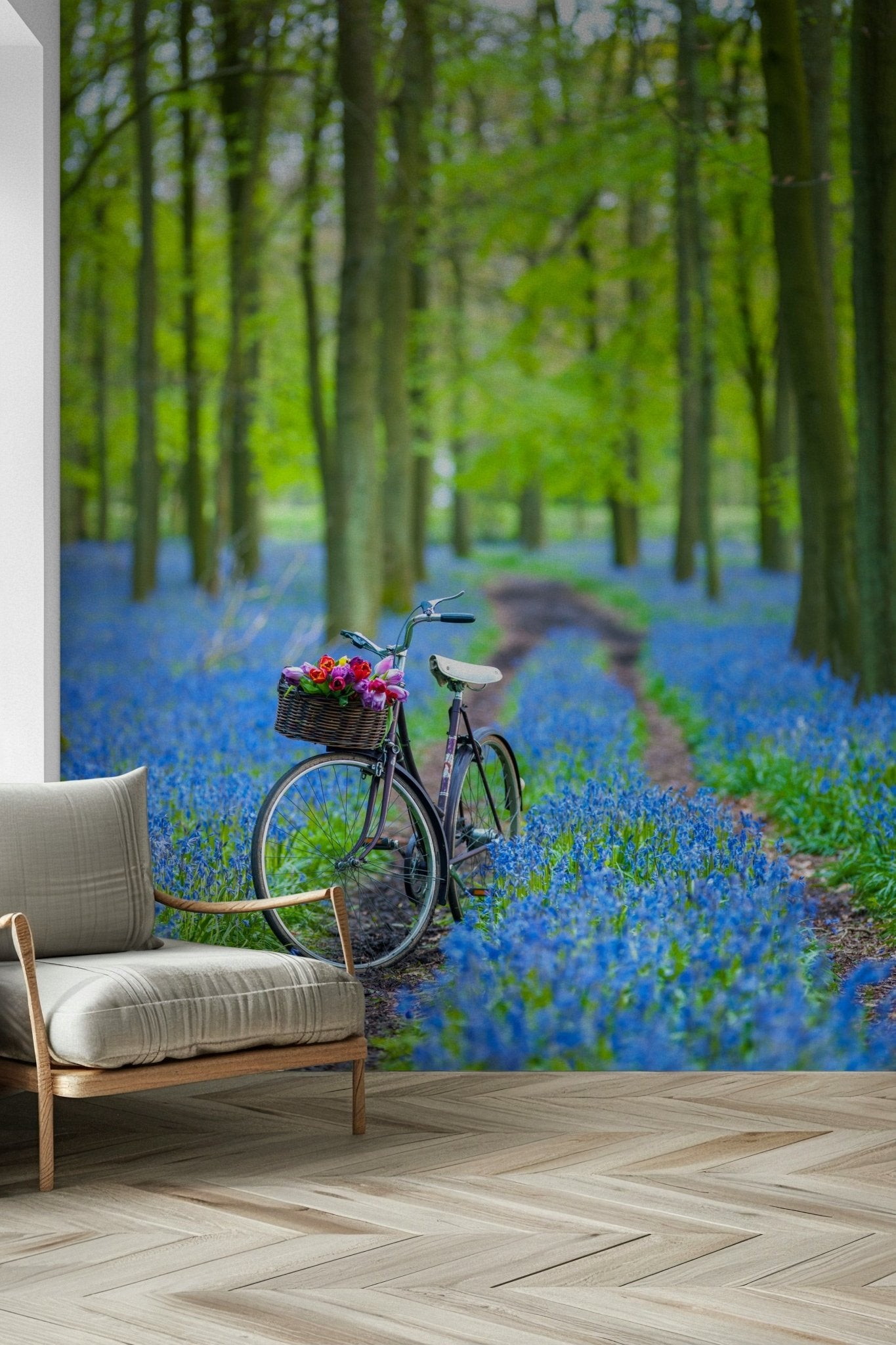 Forest Path Discovery Wall Mural