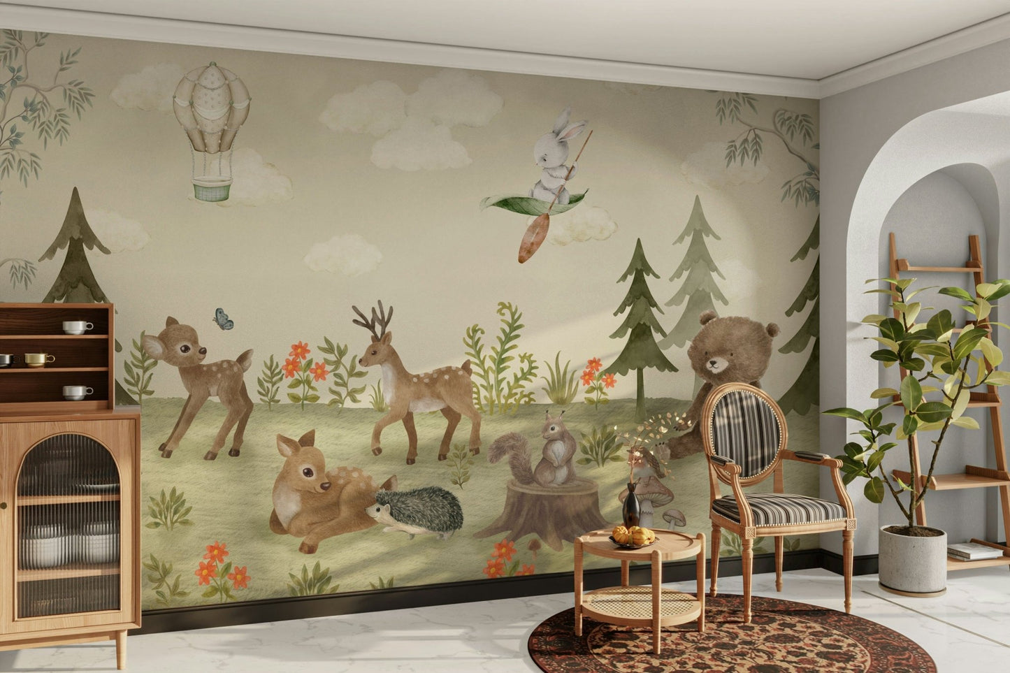 The design has a beautiful, artistic aesthetic.

