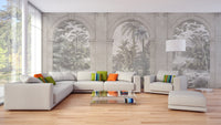 Vintage Architecture Textured Wallpaper Murals - Giffywalls A455