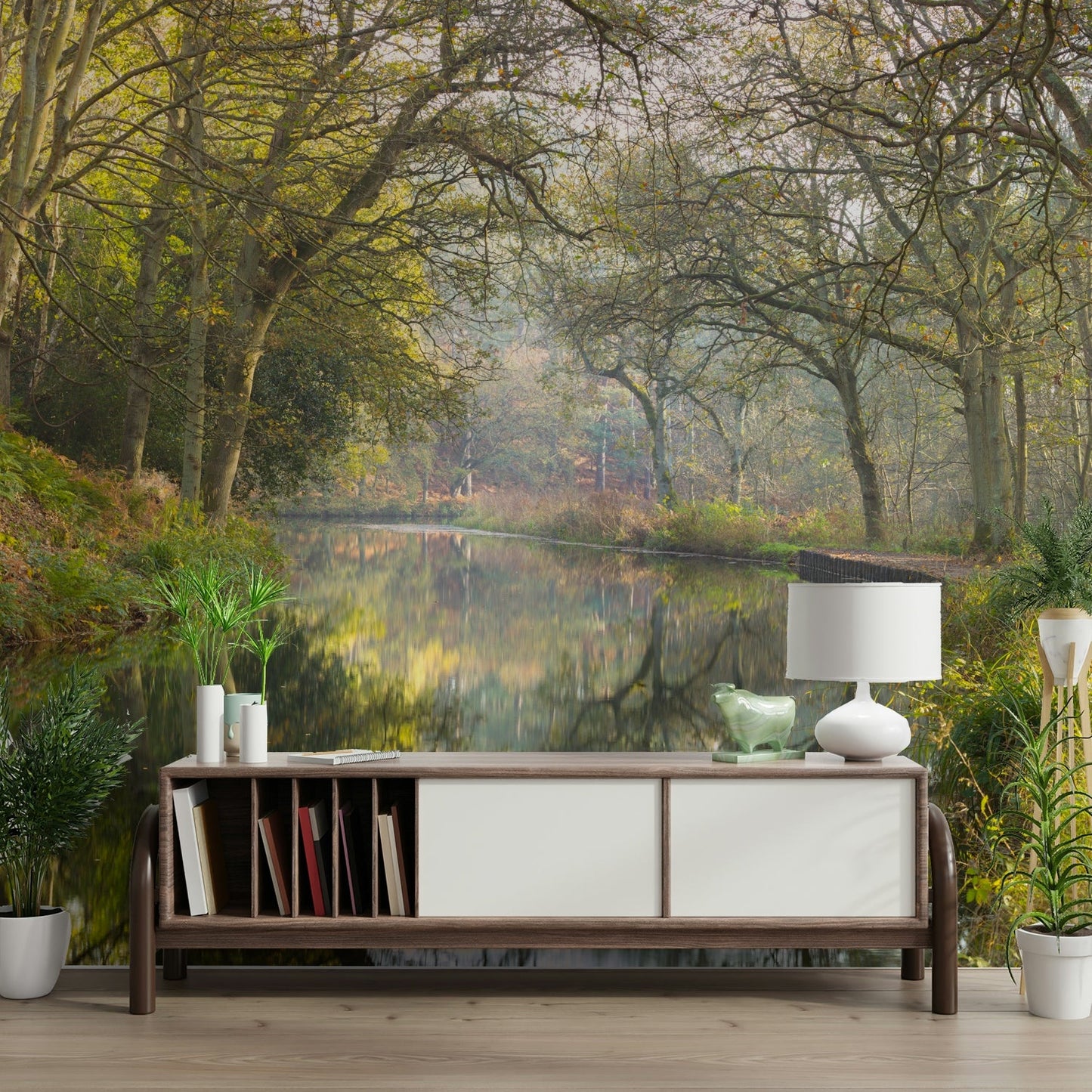 The overall feel is quiet and serene.

