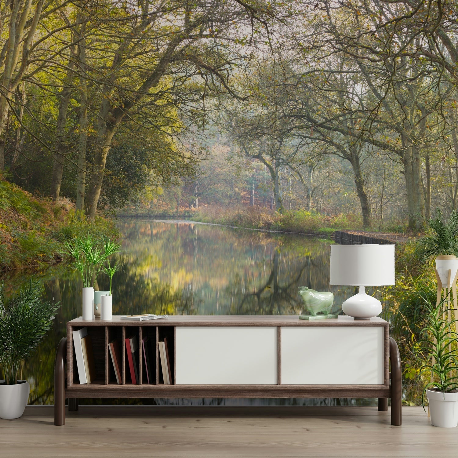 The overall feel is quiet and serene.

