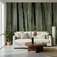 A contemplative gentle light wallpaper mural for a feature wall., GD5587