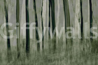A high-quality minimalist tree wall mural for walls., GD5587