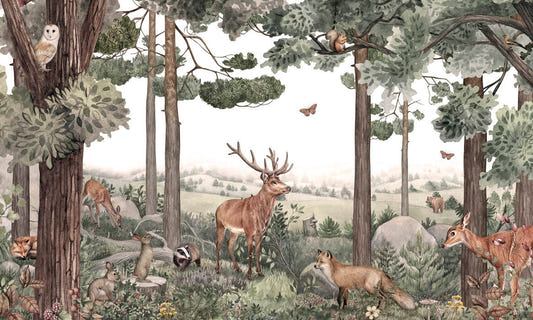 Woodland Rhythms Wallpaper Murals