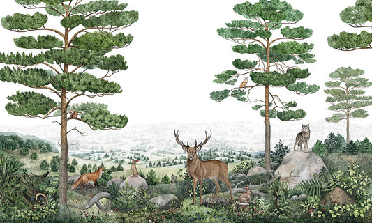 Forest Vista Peel and Stick Wallpaper Murals