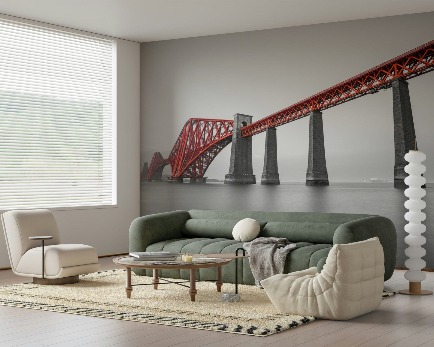 Forth Bridge Span Wall Mural