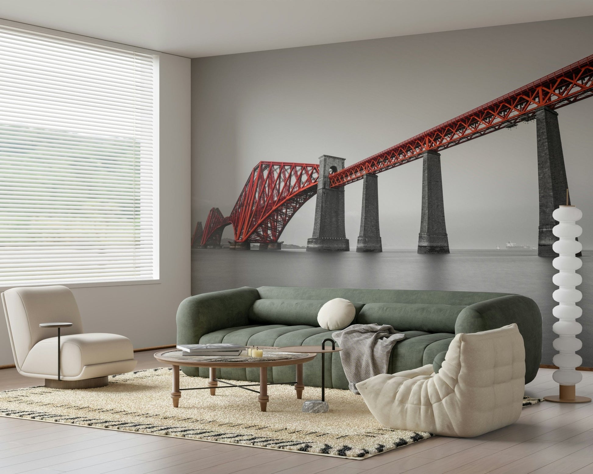 Forth Bridge Span Wall Mural